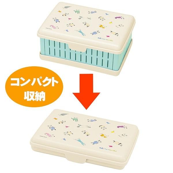 ■在庫限り・入荷なし■ サンドイッチケース 折りたたみ お弁当箱 1段 OBUCHIキャンディーズ （ 弁当箱 折りたたみサンドイッチケース サン ）｜colorfulbox｜02