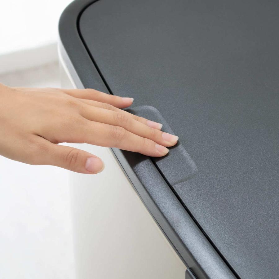 ゴミ箱 36L Boタッチビン （ ブラバンシア ごみ箱 36l 36リットル ふた付き ダストボックス ごみばこ シンプル おしゃれ ） 【鏡面】