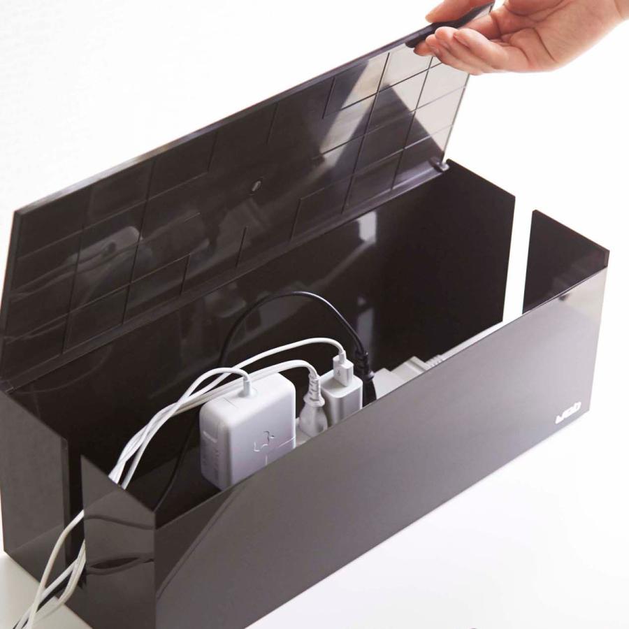 山崎実業 ケーブルボックス ウェブ L （ 4903208027076 switch