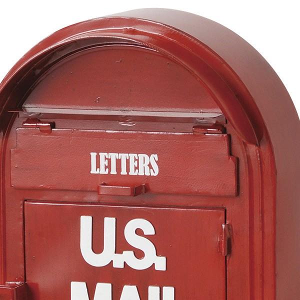 kuni　アンティーク　レトロ　郵便ポスト 楽天市場】レビュー特典｜アンティーク風 スタンドポスト 鍵付き