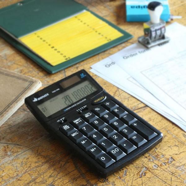 電卓 ダルトン DULTON BONOX カルキュレーター （ 計算機 卓上電卓