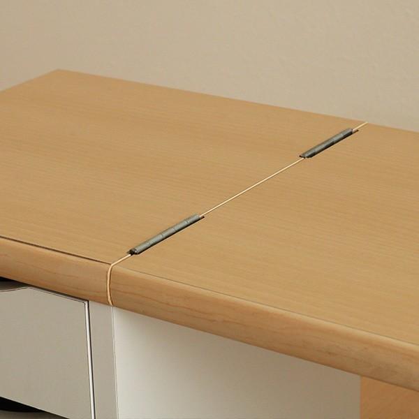 ローテーブル 幅90cm ワンタッチ折りたたみ文机 折りたたみ 伸縮