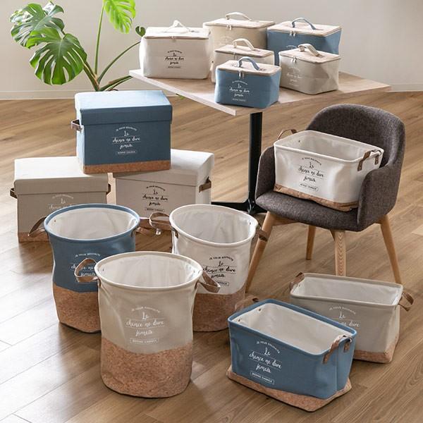 収納ボックス L 布 バスケット ボンヌシャンス ストレージボックス 収納 フタ付き 小物収納 ポーチ 化粧ポーチ コスメボックス 小物入れ 収納ケース 3060 お弁当グッズのカラフルボックス 通販 Yahoo ショッピング