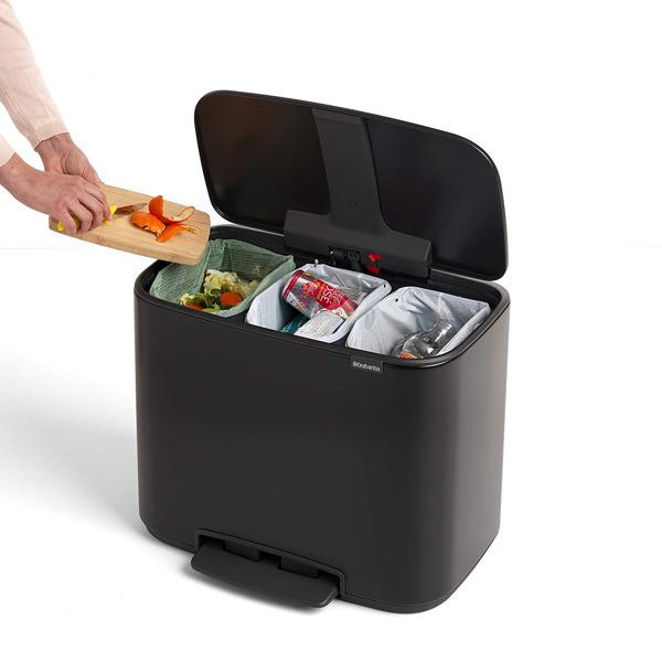 brabantia（ブラバンシア） ゴミ箱 Boペダルビン 3×11L （ ごみ箱