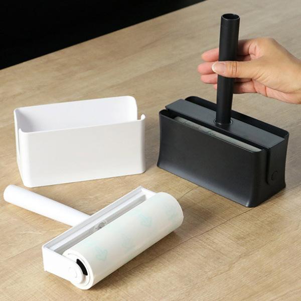 ◆粘着ローラーケース34 ◇コーナンオリジナル LIFELEX 切りやすい粘着ローラー ケース付