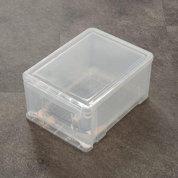 天馬 収納ボックス プレクシー ケース L B4 サイズ 日本製 （ 幅32