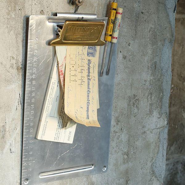 クリップボード A6 ダルトン DULTON METAL CLIP BOARD メタル