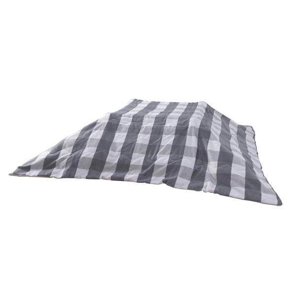 こたつ布団 薄掛けコタツ布団 190cm×190cm 正方形 ギンガムチェック