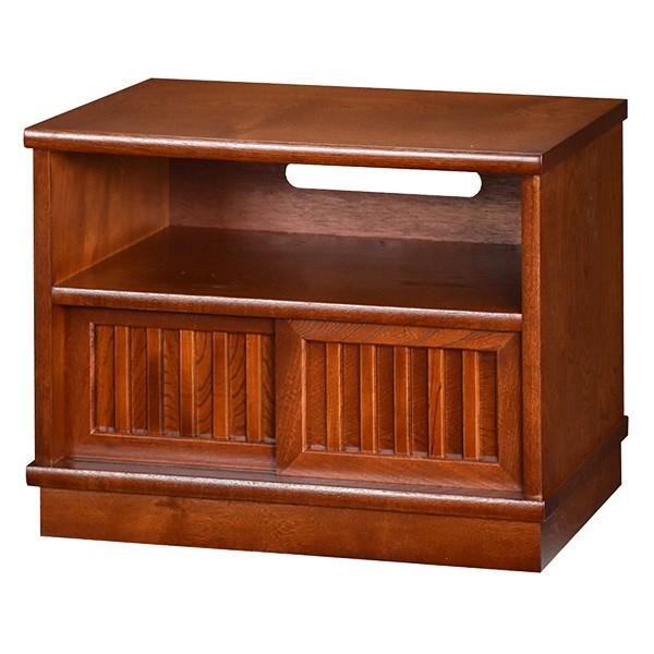 テレビ台 ローボード 民芸調 日本製 幅59cm （ TVボード テレビボード TV台 AVラック 完成品 ）