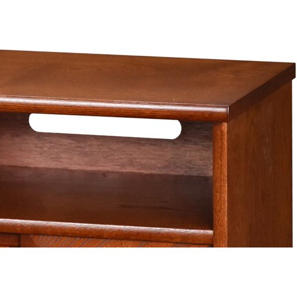 テレビ台 ローボード 民芸調 日本製 幅59cm （ TVボード テレビボード TV台 AVラック 完成品 ） 