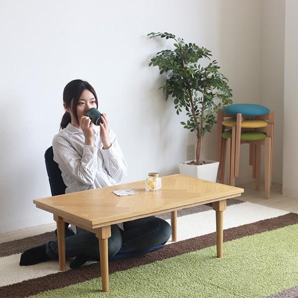 こたつ 折れ脚コタツ ZOEY 90cm×50cm （ コタツ テーブル 折りたたみテーブル ） 