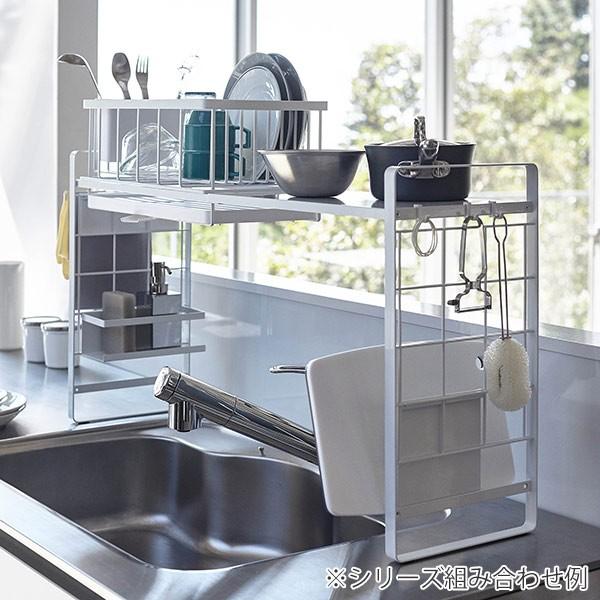 キッチン収納 シンク上伸縮システムラック タワー Tower キッチンラック コンロサイド収納 シンクサイド収納 お弁当グッズのカラフルボックス 通販 Yahoo ショッピング