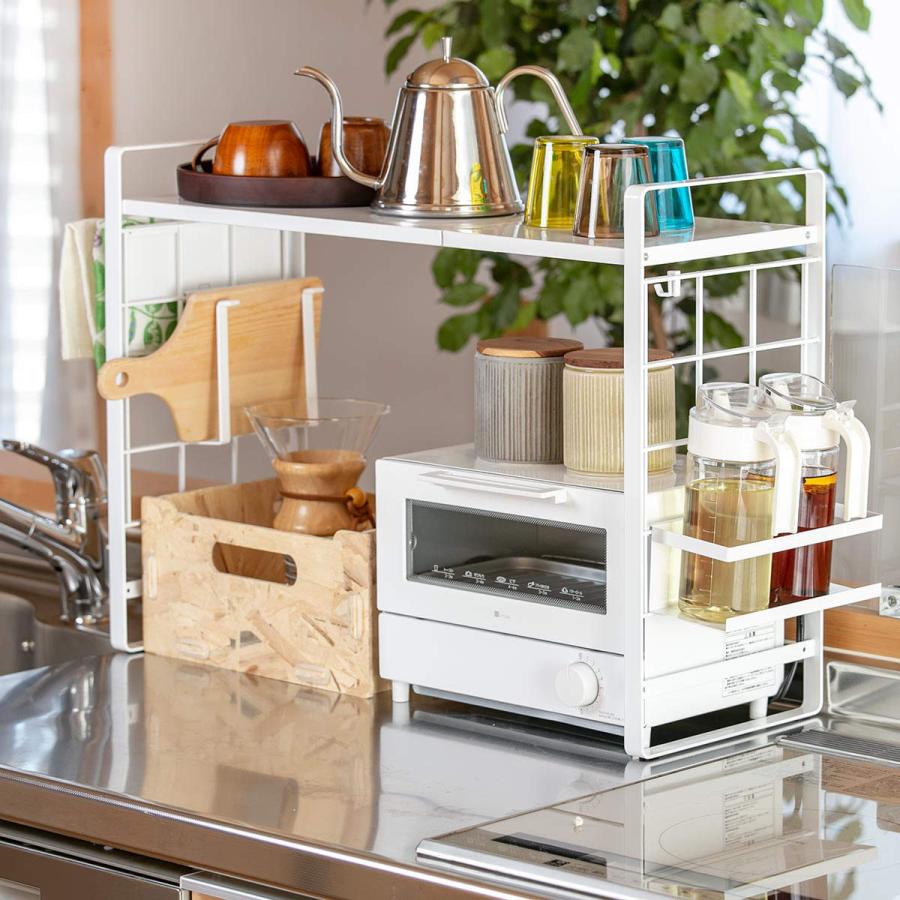 tower 山崎実業 シンク上伸縮システムラック タワー （ 4903208043601