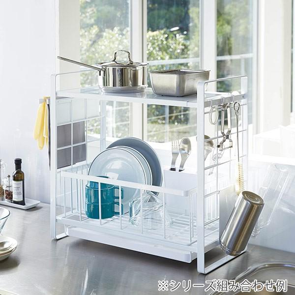 キッチン収納 シンク上伸縮システムラック用 トレー L タワー Tower キッチンラック コンロサイド収納 シンクサイド収納 お弁当グッズのカラフルボックス 通販 Yahoo ショッピング