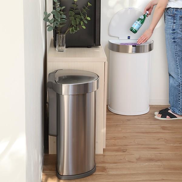 simplehuman ゴミ箱 45L 正規品 セミラウンド ( ごみ箱 45 simplehuman ゴミ箱 45L 正規品 セミラウンド ( ごみ箱 45