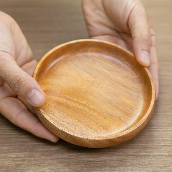 プレート 13cm 木 SoliD. 食器 食洗機対応 （ お皿 取り皿 小皿 木製