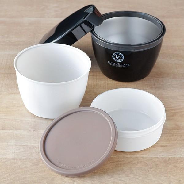 弁当箱 保温弁当箱 カフェ丼ランチ ランタス 800ml 2段 ランチジャー お弁当箱 保温 大容量 男子 ランチボックス 丼 レンジ対応 食洗機対応 おすすめ お弁当グッズのカラフルボックス 通販 Yahoo ショッピング