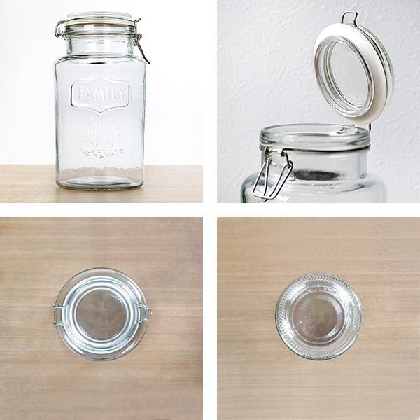 保存容器 果実酒瓶 2L ガラス製 密閉 パッキン付き （ ガラス瓶 ガラス