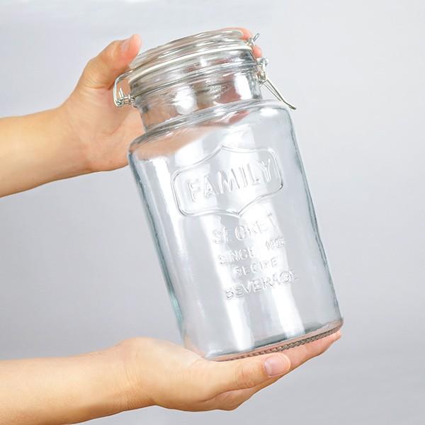 保存容器 果実酒瓶 2l ガラス製 密閉 パッキン付き ガラス瓶 ガラス保存容器 ガラス容器 お弁当グッズのカラフルボックス 通販 Yahoo ショッピング