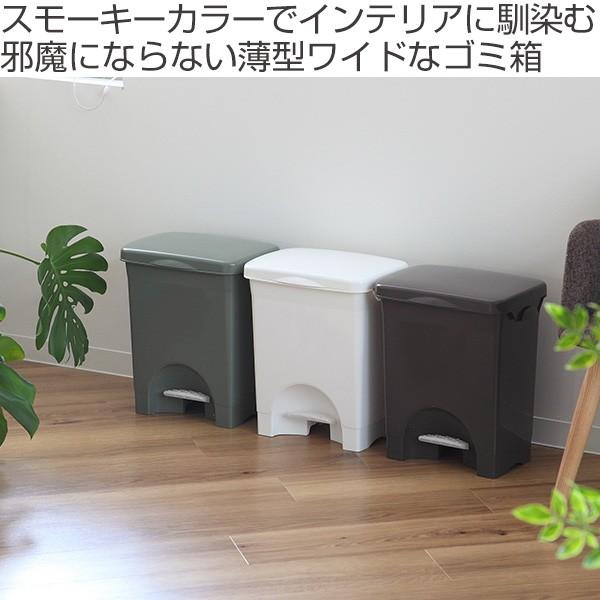 ゴミ箱 ペダルペール 15L SABIRO 横型 ワイド （ ごみ箱 キッチン