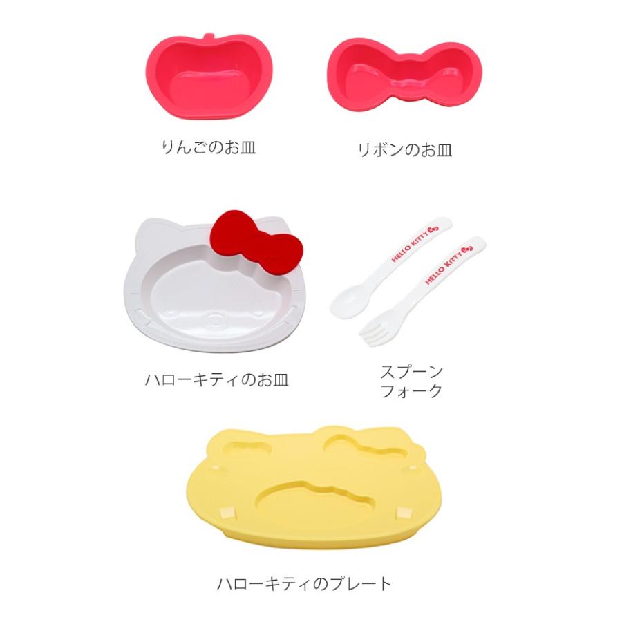 sanrio 食器セット ハローキティ 子供 キャラクター 日本製 sanrio 食器セット ハローキティ 子供 キャラクター 日本製