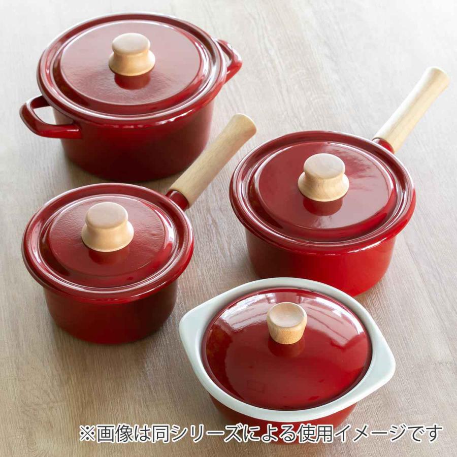 ミルクパン 14cm IH対応 ホーロー鍋 富士ホーロー Honey Ware ハニーウェア （ IH対応 ガス火対応 片手鍋 琺瑯鍋 ）｜colorfulbox｜18