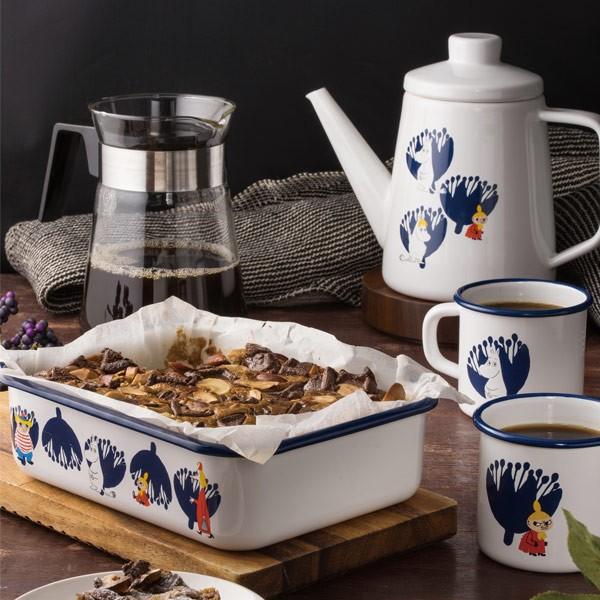 MOOMIN（ムーミン） 保存容器 ホーロー製 800ml Lサイズ キャニスター