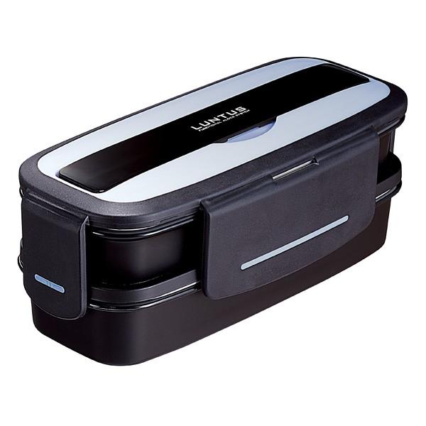 アスベル（ASVEL） 特価 弁当箱 2段 820ml 箸付き ランタス 4点ロック
