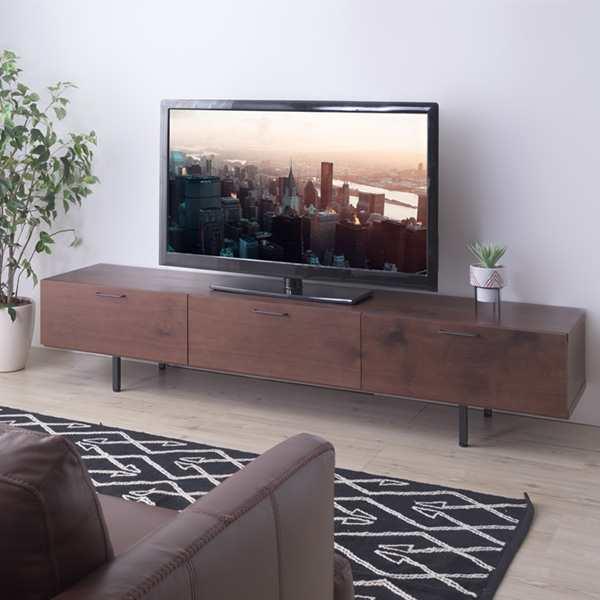 テレビ台　AVボード　幅200cm　ブラウン テレビ台 ローボード 幅200cm 日本製 シンプルデザイン （ テレビ