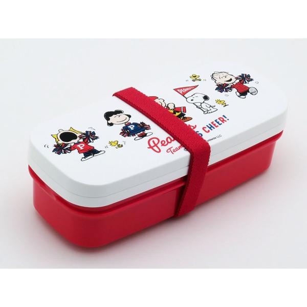 SNOOPY（スヌーピー） お弁当箱 2段 箸 仕切り付 入れ子 スポーツ
