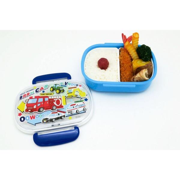 お弁当箱 1段 中子付 小判型 ブルーンカー 360ml 子供 男の子 ランチ