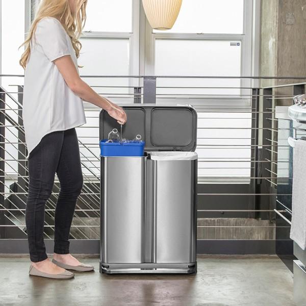 正規品 ゴミ箱 シンプルヒューマン simplehuman 58L 分別 正規品 ゴミ箱 シンプルヒューマン simplehuman 58L 分別
