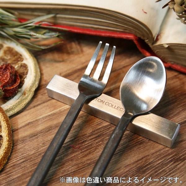 ナイフレスト カトラリーレスト スクエア 食器 ステンレス製 ブラック 