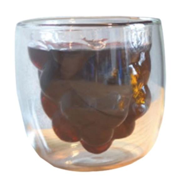 グラス 250ml ダブルウォール 二重構造 くだもの 保温 耐熱ガラス製 果物 ダブルウォールグラス お弁当グッズのカラフルボックス 通販 Yahoo ショッピング