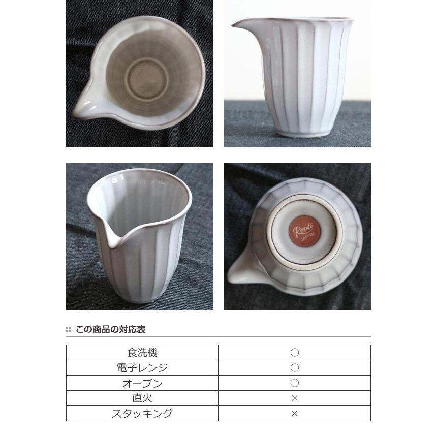片口 330ml 風雅 月白 和食器 磁器 日本製 （ 酒器 約1.8合 注ぎ口 食