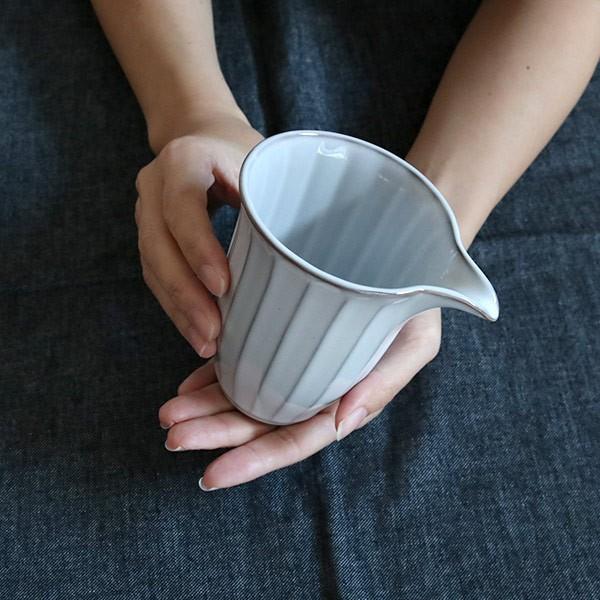 片口 330ml 風雅 月白 和食器 磁器 日本製 （ 酒器 約1.8合 注ぎ口 食