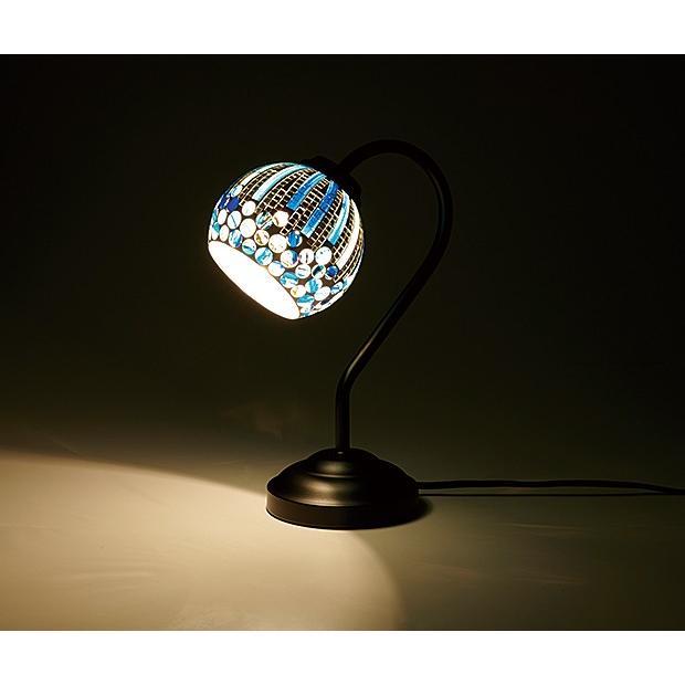 照明 テーブルライト タッチセンサー モザイクランプ アイナ