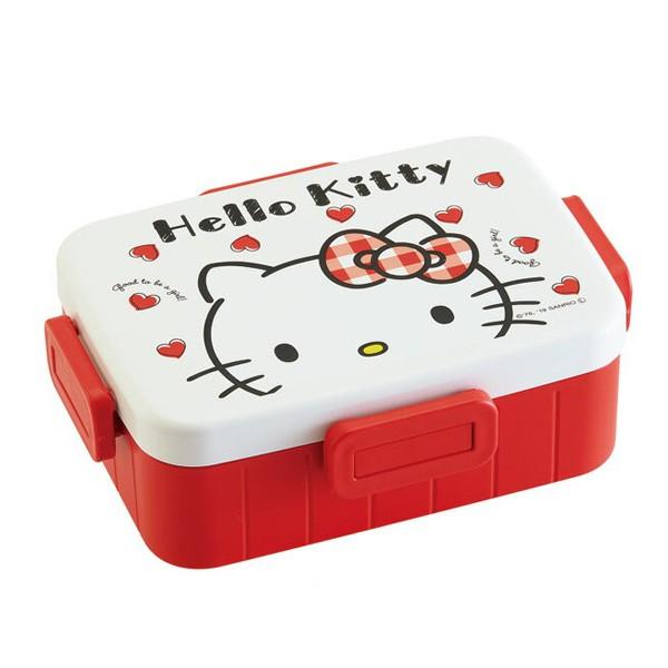 sanrio（サンリオ） お弁当箱 1段 ハローキティ レッドハート 4点