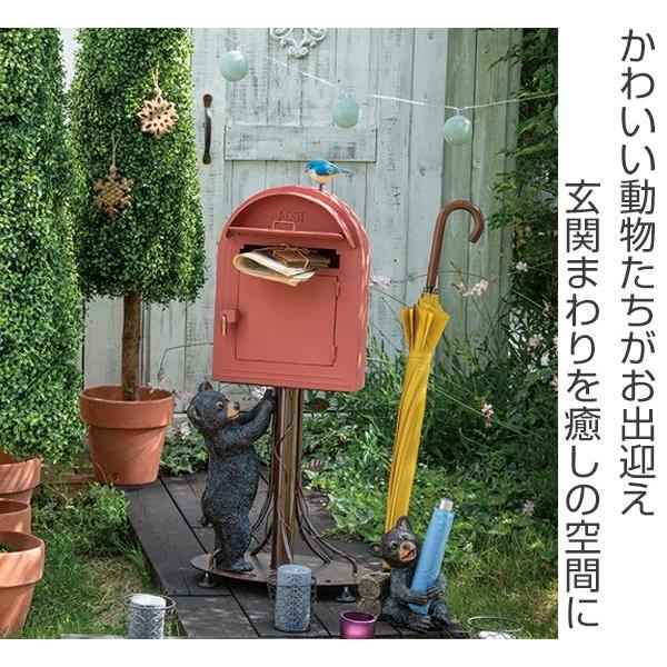 ポスト スタンドポスト リトルベア （ 郵便受け 置き型ポスト 郵便