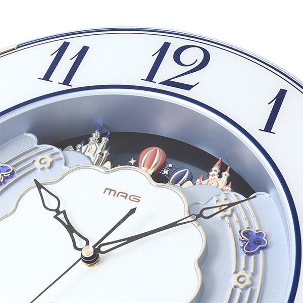 掛け時計 電波時計 ウォールクロック メロディ ルネッタ （ 壁掛け時計