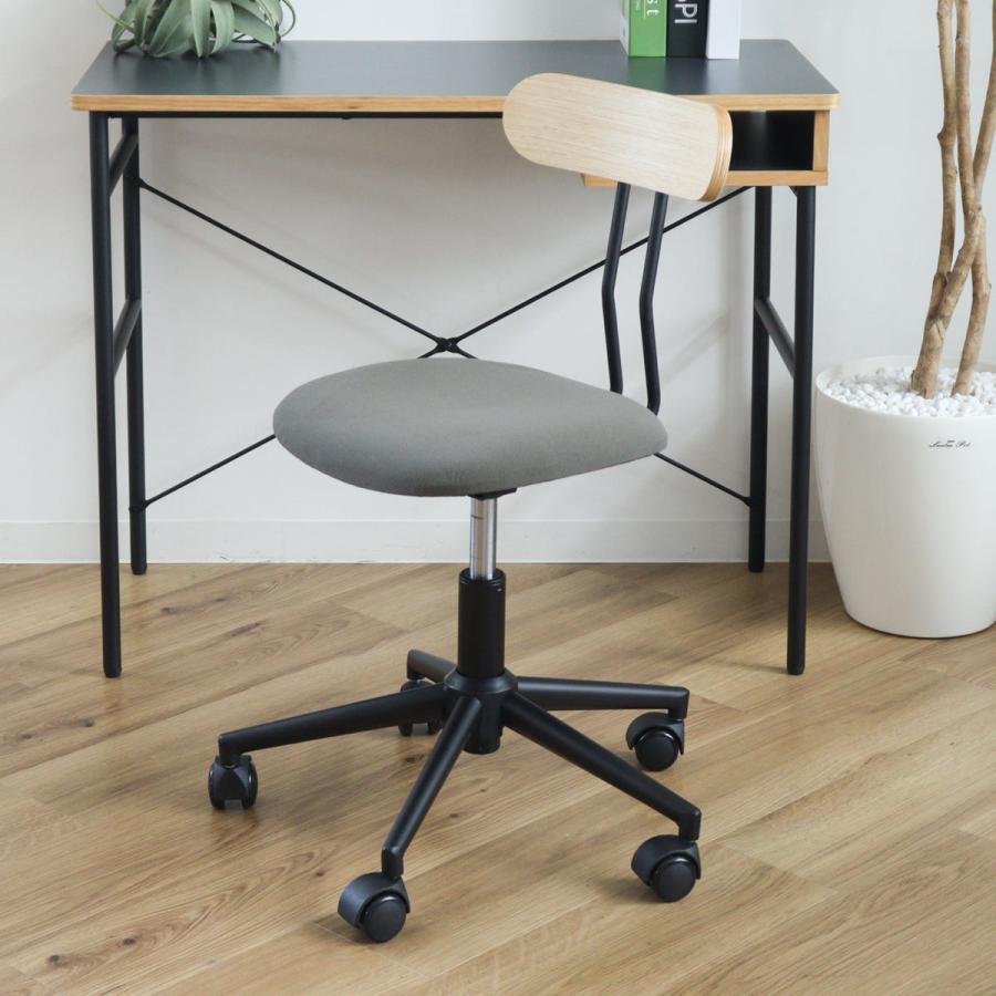 弘益 ワークチェア 昇降式 座面高約41cm〜51cm オフィスチェア