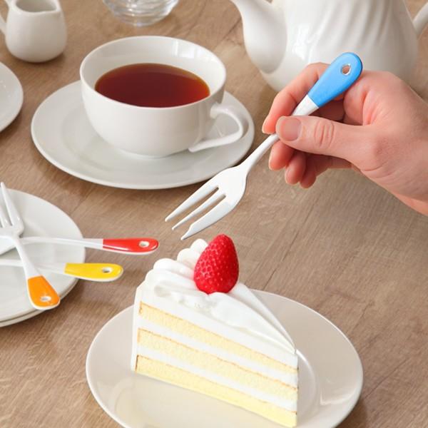 フォーク 15cm クルール Couleur ステンレス製 ケーキフォーク