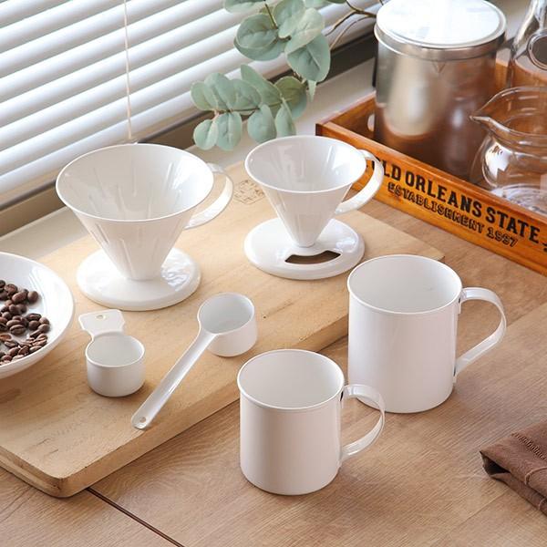 マグカップ 280ml M ブラン blanc コップ 食器 ステンレス製 ホーロー 