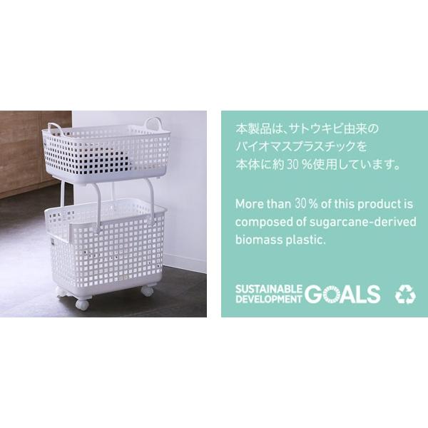 Like-it ランドリーバスケット スタッキングベース LBB-06C 2個 Like-it ランドリーバスケット スタッキングベース LBB-06C 2個