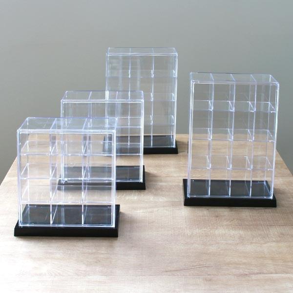 コレクションケース スクエア 16マス L16 卓上 クリアケース クリア