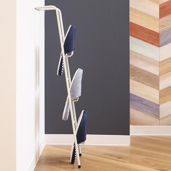 スリッパラック 壁掛け アイアン ラダーラック （ スリッパ 収納