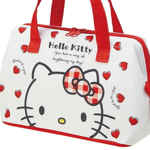ランチバッグ 保冷 がま口型 ハローキティ Red Heart キャラクター キティ 保冷バッグ お弁当袋 がまぐち 持ち手つき お弁当グッズのカラフルボックス 通販 Yahoo ショッピング