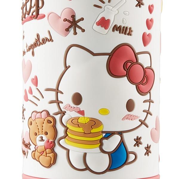 ハローキティ HELLOKITTY 水筒 sanrio（サンリオ） 水筒 ステンレス ストロー 3Dワンプッシュストロー