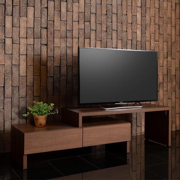 テレビボード 伸縮 テレビ台 引出し付 LIBERTE 幅103〜190cm （ 開梱