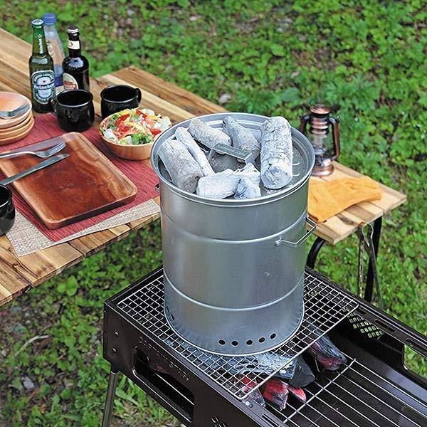 パール金属 燻製器 ビア缶チキンスモーカー キャプテンスタッグ